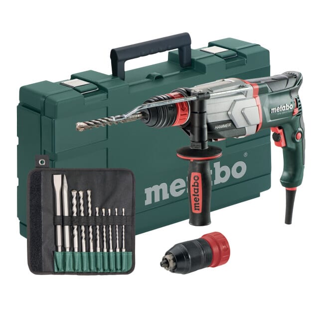 Kombi-Bohrhammer SDS-Plus 800W UHE 2660-2 Quick Set Metabo