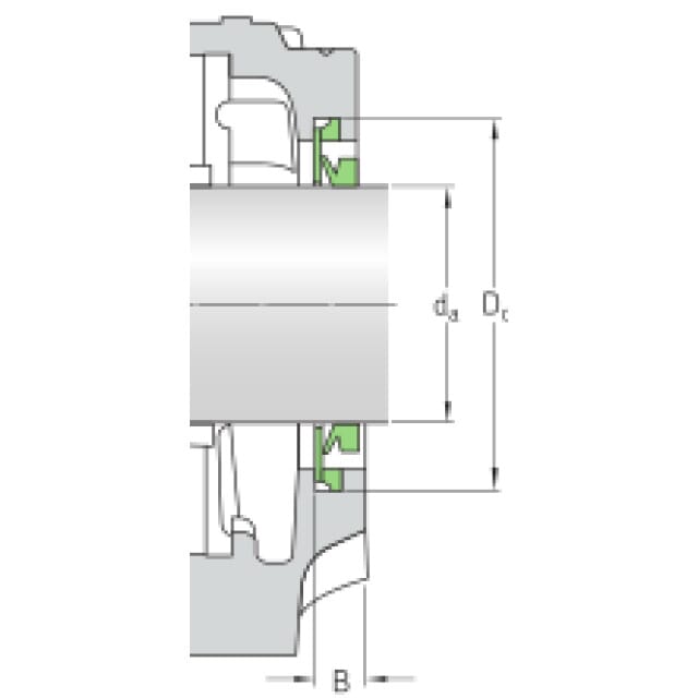 Dichtsatz TSN 206 A SKF