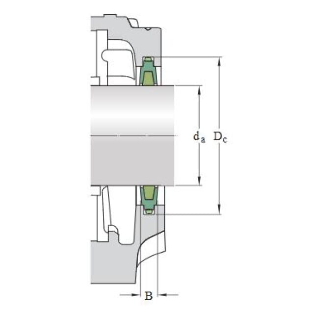 Dichtsatz TSN 518 CB SKF