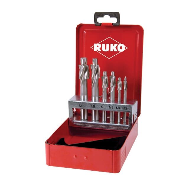 Flachsenkersatz DIN373 6tlg. 102451 Ruko