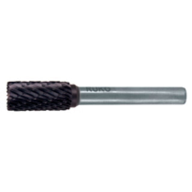 HM-Frässtift A12mm TiCN ZYA Stirn/Kreuz 116018TC Ruko