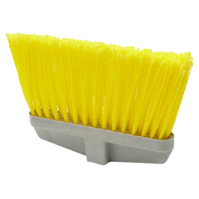 Kehrbesen gelbes Resilen mit Metallstiel 950800