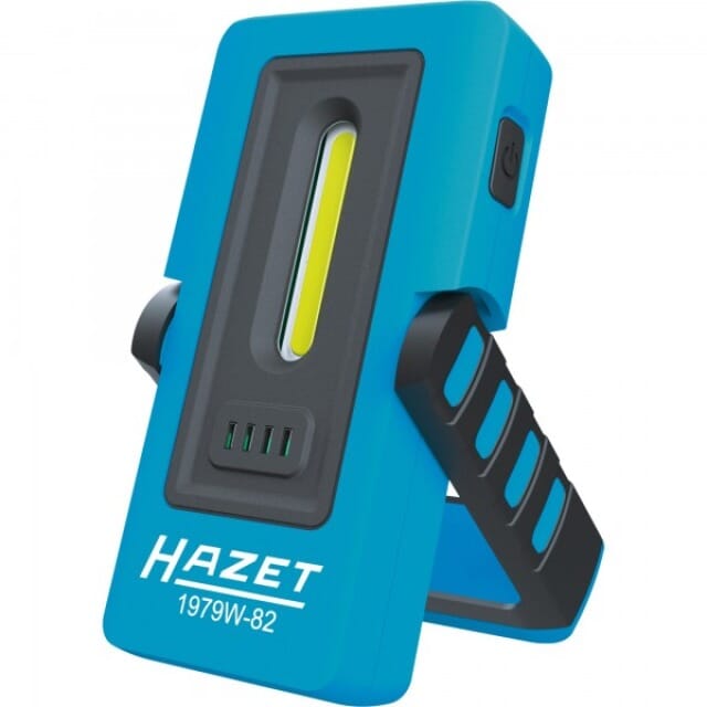 LED-Lampe 30-300lm WirelessCharging IP65 1979W-82 1200mAh Hazet