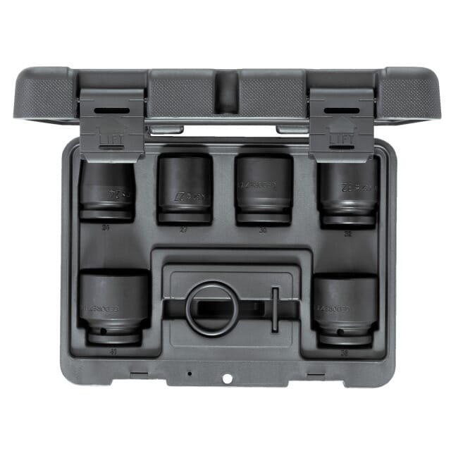 Kraftschrauber-Satz 3/4" 8-tlg K 32-008 Gedore
