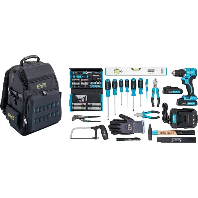 Werkzeug-Rucksack 89-tlg. 191R-1/89 Hazet