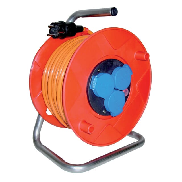 Kabeltrommel 33m 3x230V Orange 1218358769 K35 3G1,5 IP44 Brennenstuhl