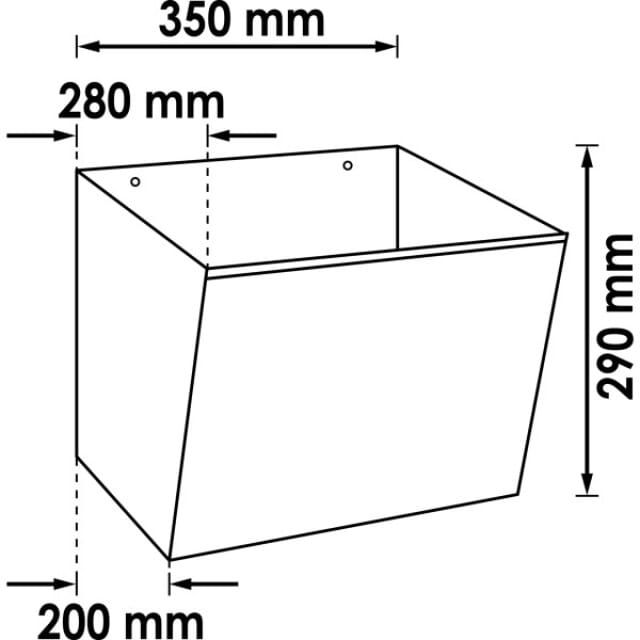 ABFALL-BEHÄLTER V6395 Vigor
