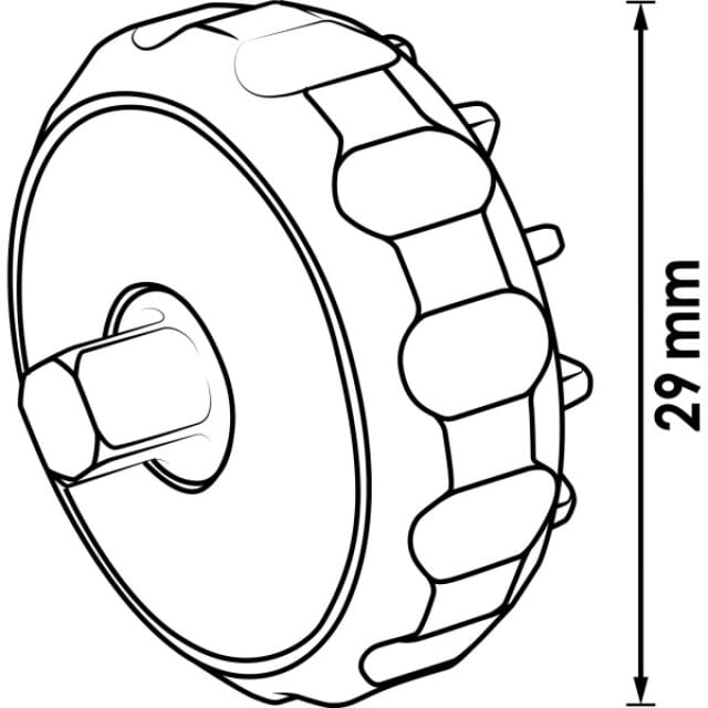 FINGERRATSCHE 1/4" V2941 Vigor