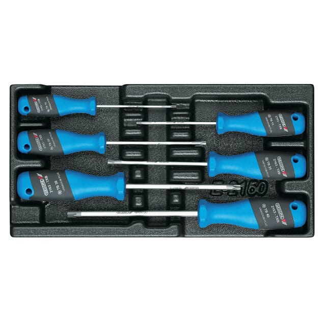 Schraubendreher-Satz in 1/3 ES-Modul 1500 ES-2163 TXB Gedore