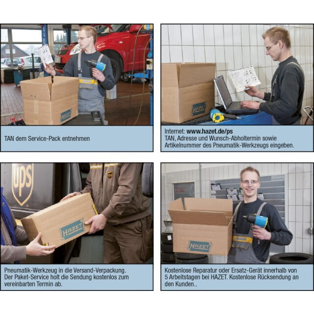 Pneumatik Service-Paket SP4 Hazet