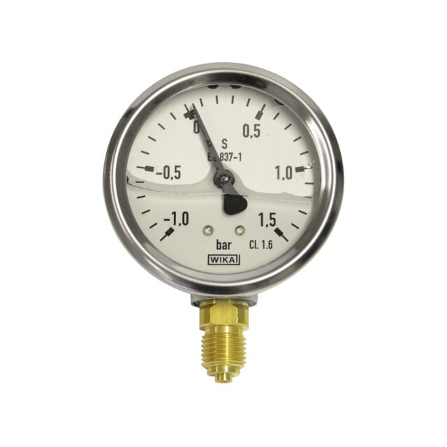 Mano-Vakuummeter mit Glycerinfüllung