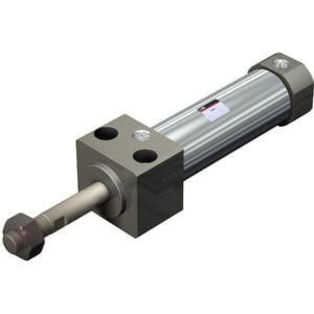 Rundzylinder ISO 6432, doppeltwirkend CD85RAY20-65-B