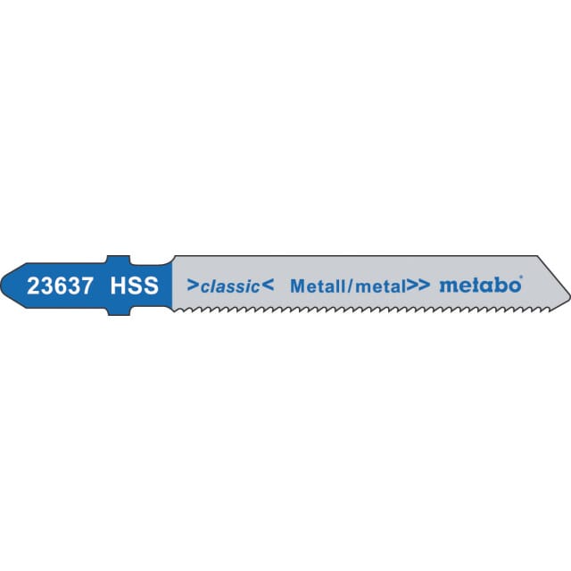 Stichsägeblätter HSS1,2/50 5 Stk. 23637 Metabo