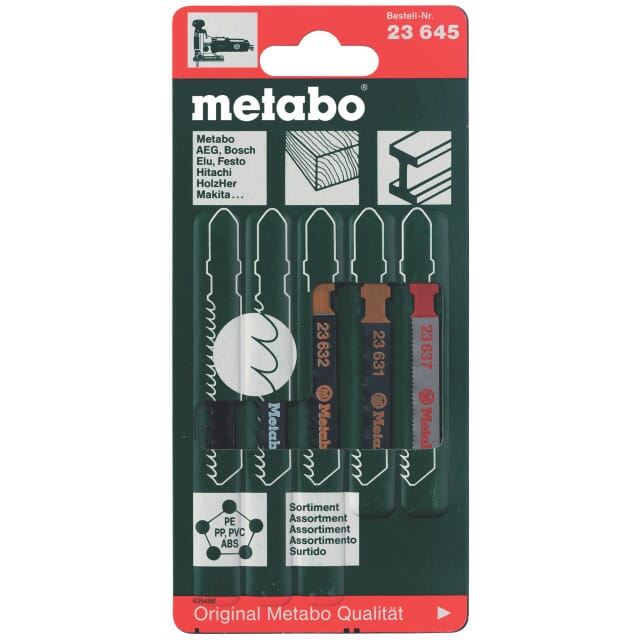 Stichsägeblätter-Satz 23645 Metabo