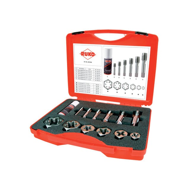 Gewindeschneidsatz Sanitär Reparatur 245059 Ruko