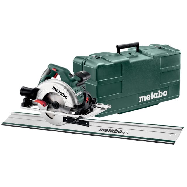 Handkreissäge 1200W 0-55mm FS und Koffer KS 55 FS Set  Metabo