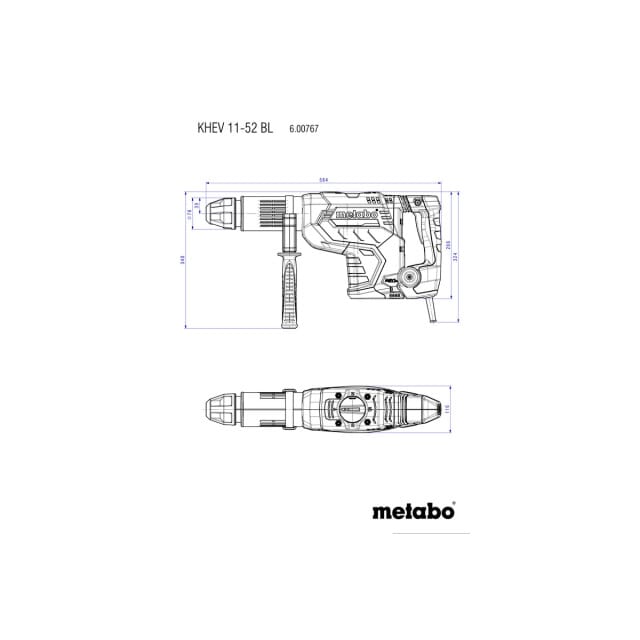 KHEV 11-52 BL * Kombihammer         TV00 600767500 Metabo