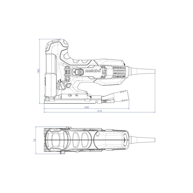 STE 100 Quick * Stichsäge           TV00 601100500 Metabo