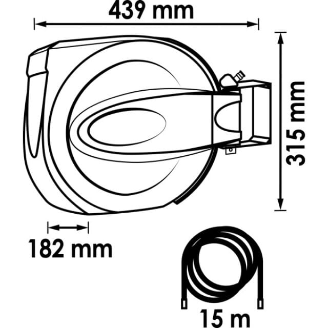 SCHLAUCHAUFROLLER V7143-10 Vigor