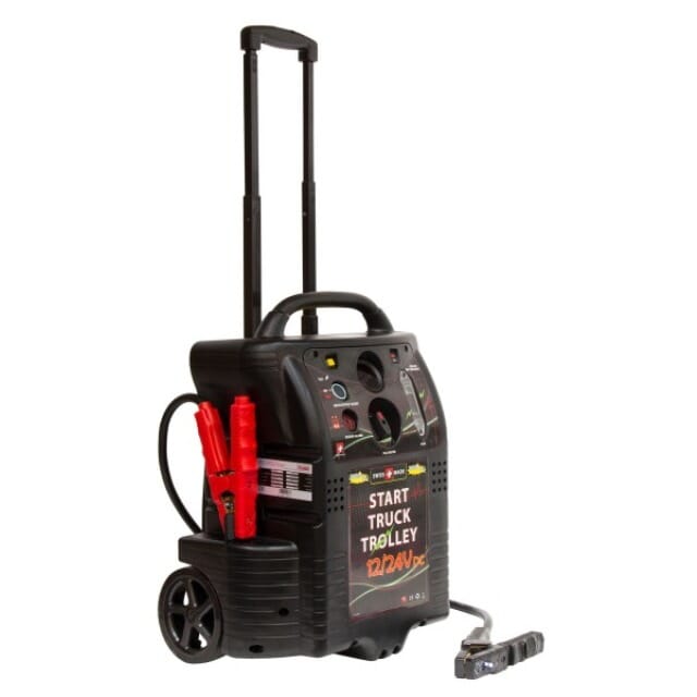 Energiestation Startgerät 12/24V fahrbar 55073 Elmag