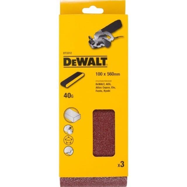 Schleifband 100x560mm DeWalt