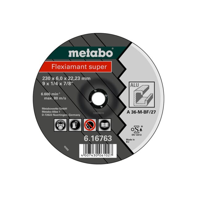 Flexiamant super 125x6,0x22,2 Alu 616749000 Metabo