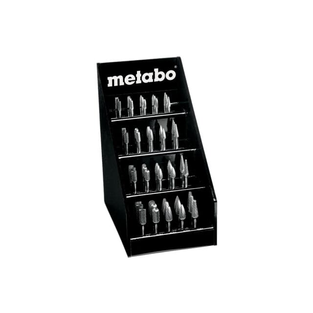 HM-Fräser-Set, 40-tlg. im Display 628405000 Metabo