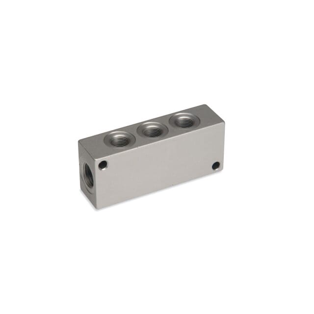 Verteilerblock, Anschlüsse beidseitig