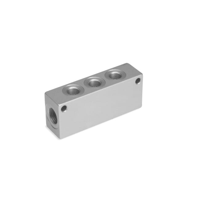 Verteilerblock, Anschlüsse einseitig