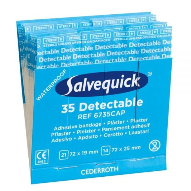 Sofortpflaster-Strips, detektierbar 180106 Salvequick