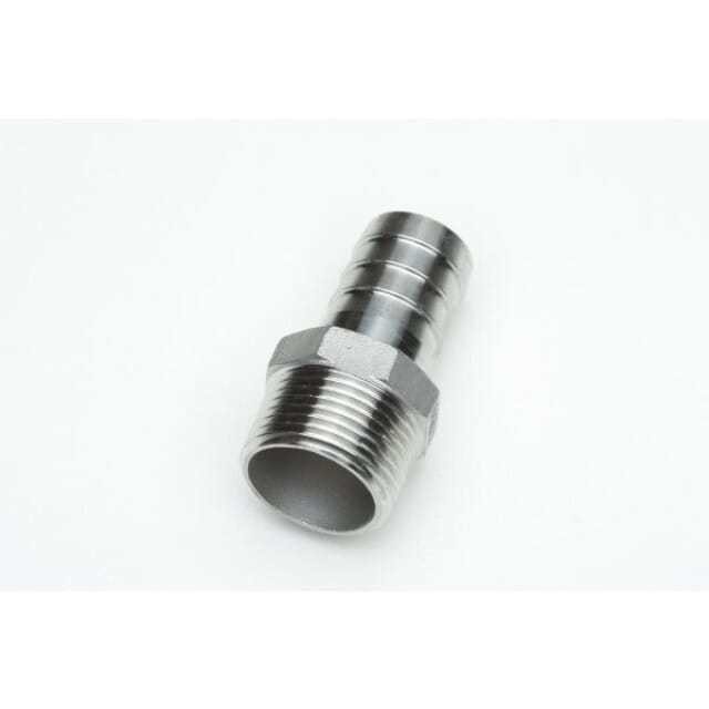 Schlauchtülle AG 2 1/2x64mm V4A V4A461.2 1/2.64   AISI 316