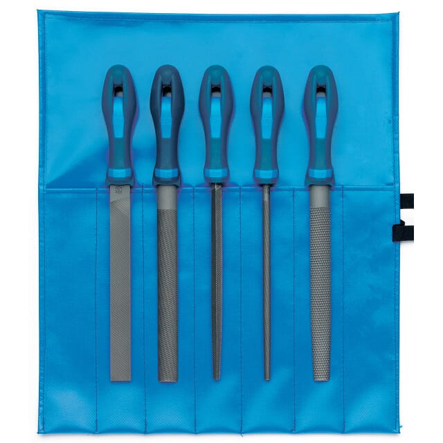 Werkstattfeilen in Rolltasche 531 WR/200/H1 Pferd