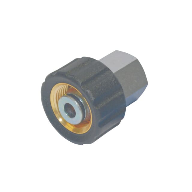 Waschgeräteadapter mit Innengewinde und Überwurfmutter