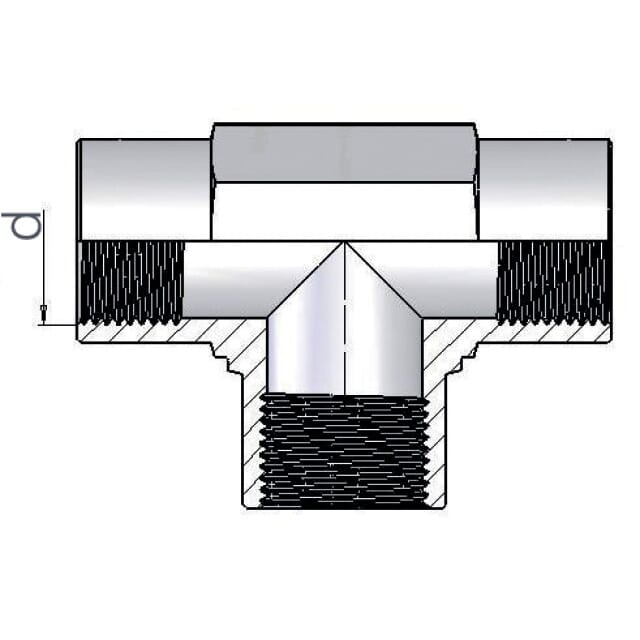 T-Stück BSP