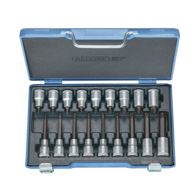 Steckschlüsselsatz Torx 1/2" ITX 19 LKP Gedore