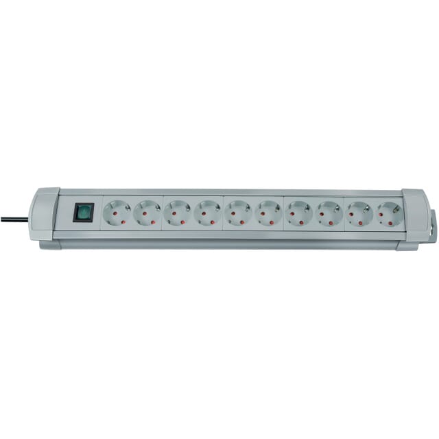 Steckdosenleiste 10-fach Grau 6550010 Brennenstuhl