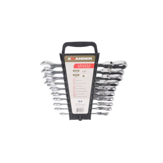 Gelenk-Ringratschenmaulschl.-Satz 10tlg. 69142923 Xhander