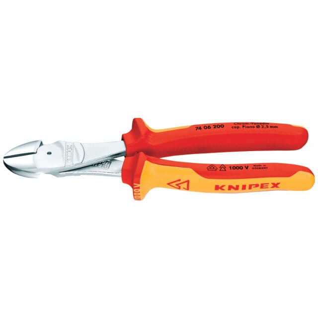 Kraft-Seitenschneider 7406 Knipex