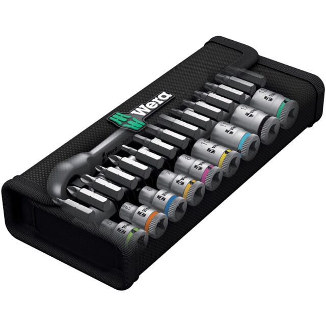 Steckschlüsselsatz Zyklop 1/4" 28-tlg. 8100SA/8 Wera