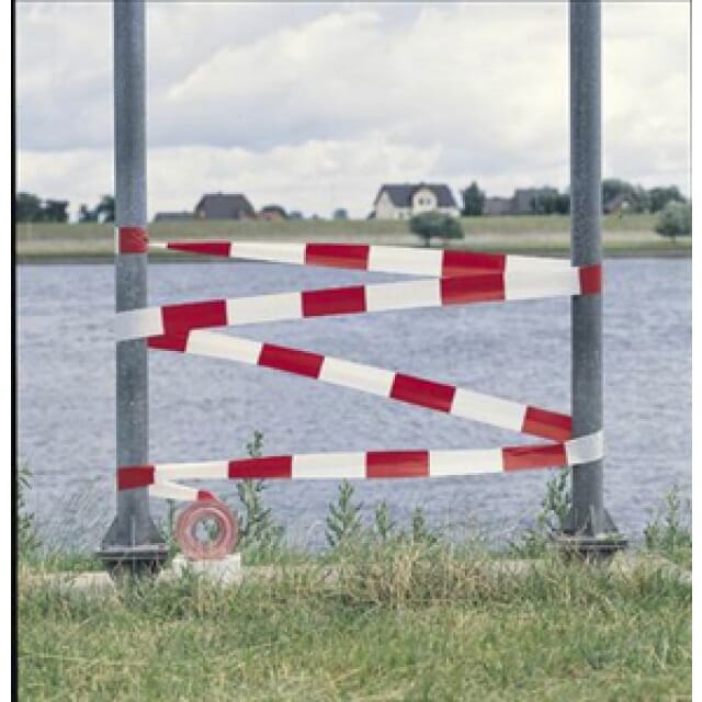 Folienabsperrband rot-weiß