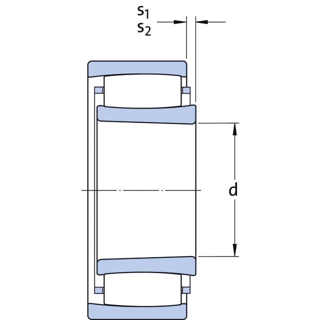 CARB Toroidalrollenlager C 2210 KTN9/C3 SKF