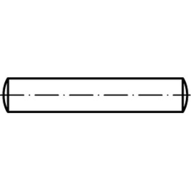 Zylinderstift DIN 7 Tol. M6