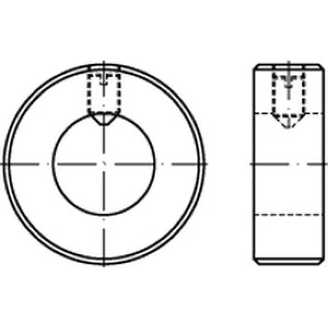 Stellring DIN 705 A A1 1.4305