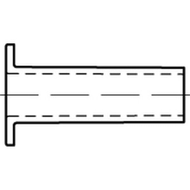 Hohlniete Form C DIN 7338 CU