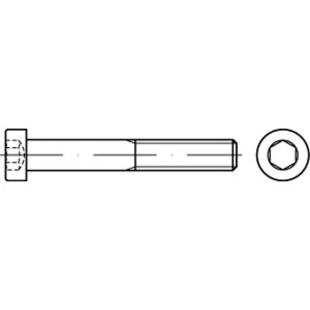 Zylinderschraube mit ISK NK DIN 7984 8.8