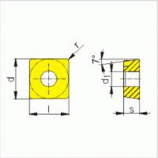 Wendeschneidplatte SCMX 120408EN CTC1135 Ceratizit