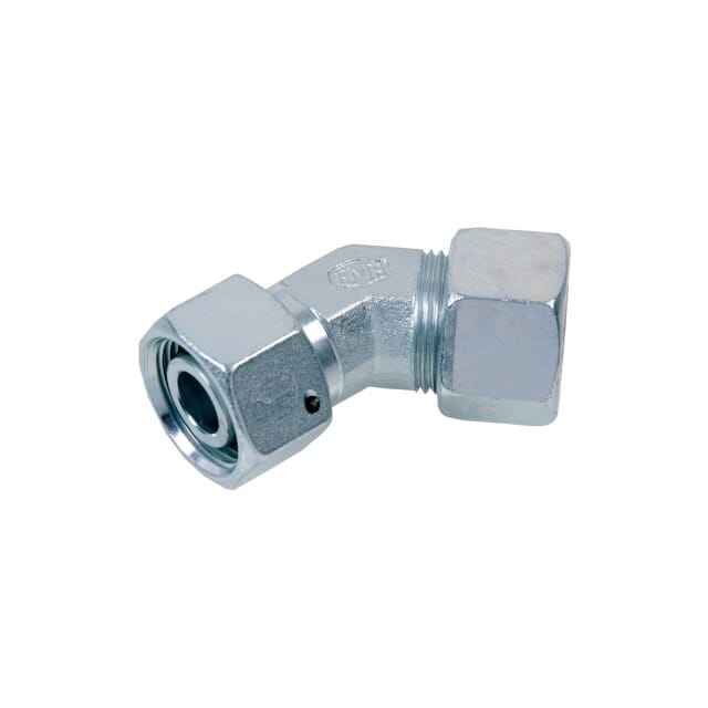 Winkelverschraubung 45°einstellbar EV 10-S OMD
