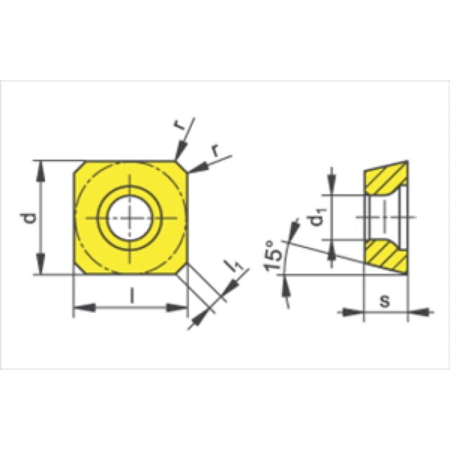 Wendeschneidplatte SDNT 0903AESN-29 GM43 Ceratizit