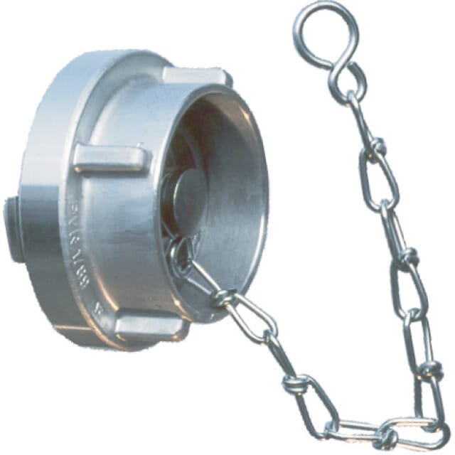 Blindkupplung "STORZ", mit Kette