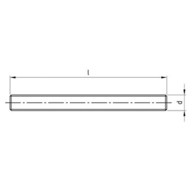 Gewindestange DIN 975 A2